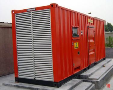 深圳集装箱公司用二手集装箱改造的发电箱